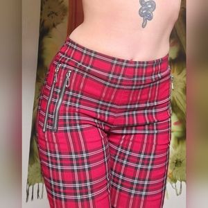 NWOT PLAID LEGGINGS